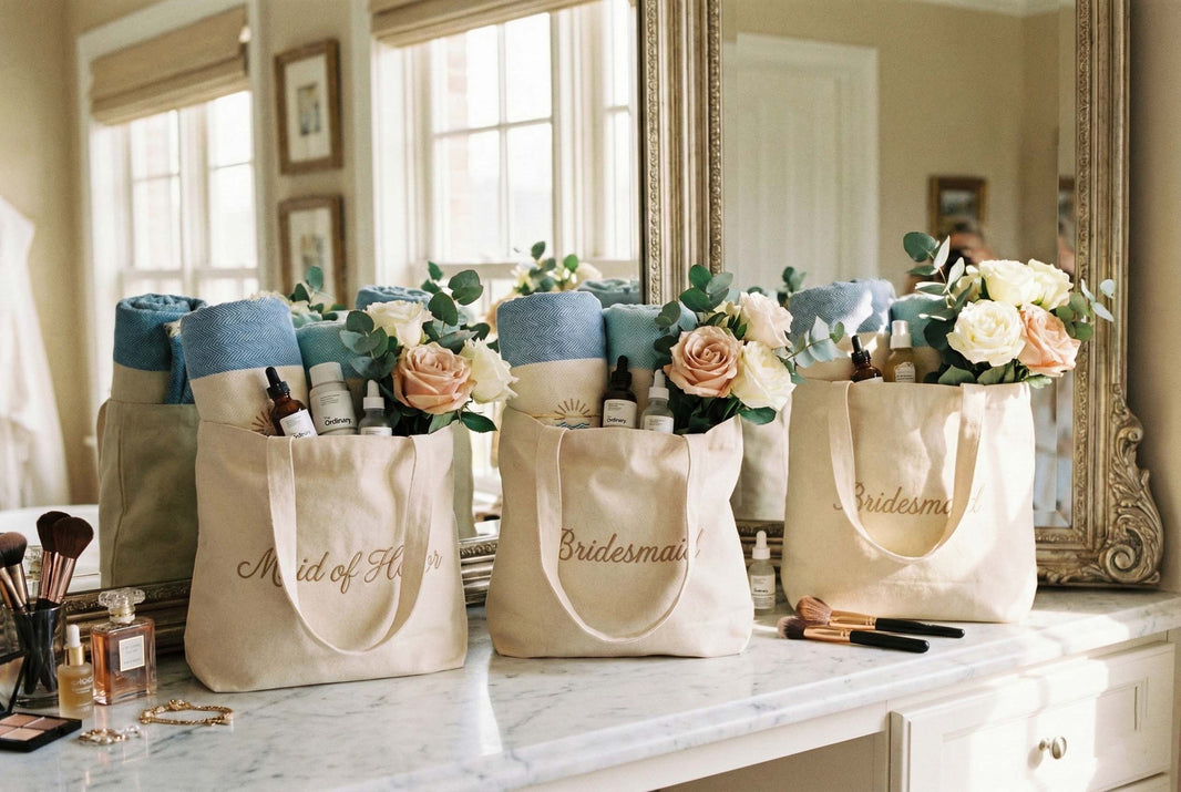 Bridesmaid Tote Bags That Double as Thoughtful Gifts
