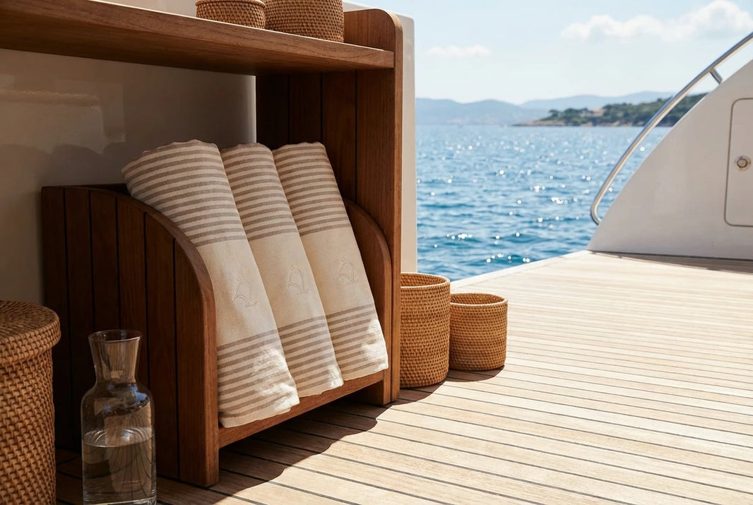 Custom Boat Towels: Personalized Towels for Yacht Owners and Charters