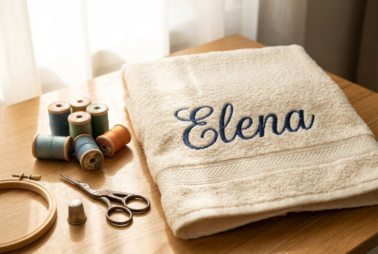 Custom Name Embroidery: Adding a Personal Touch to Every Towel