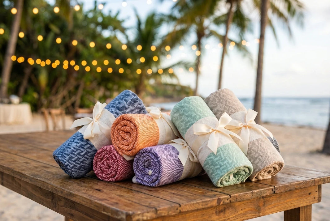 Custom Beach Towels as Wedding Favors: The Complete Planning Guide