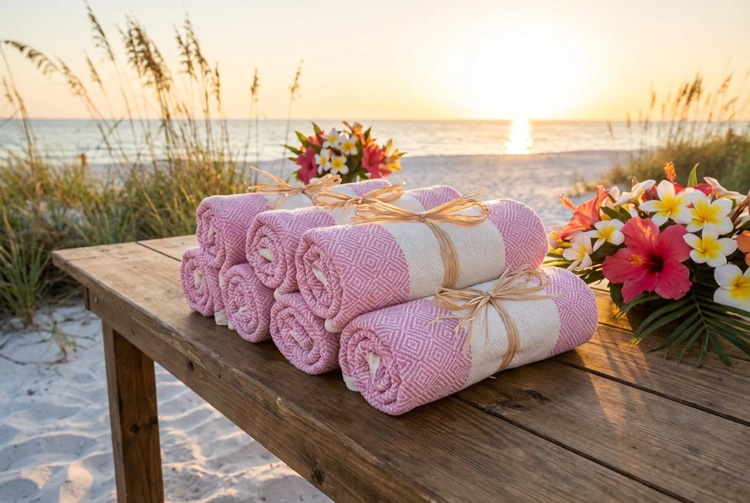 Florida Beach Wedding Favors: Planning for Heat and Humidity