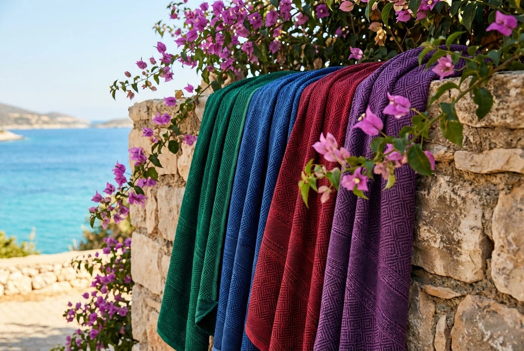 Geometric Turkish Towels: Where Heritage Meets Modern Design