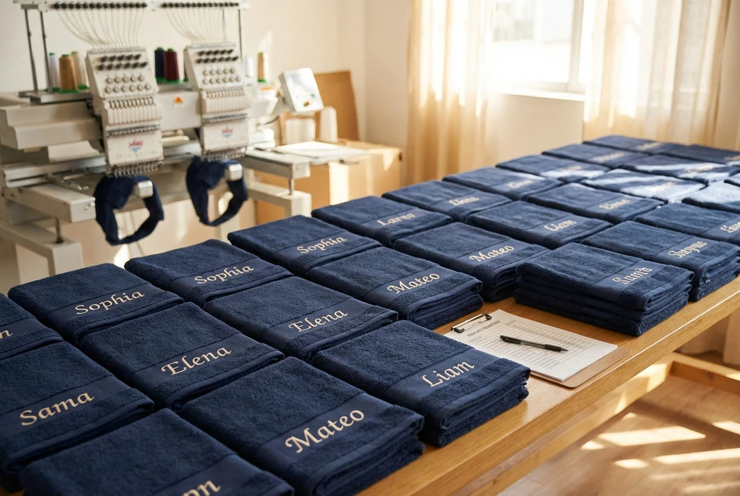 Individual Name Embroidery on Bulk Orders: How Hyper-Personalization Works
