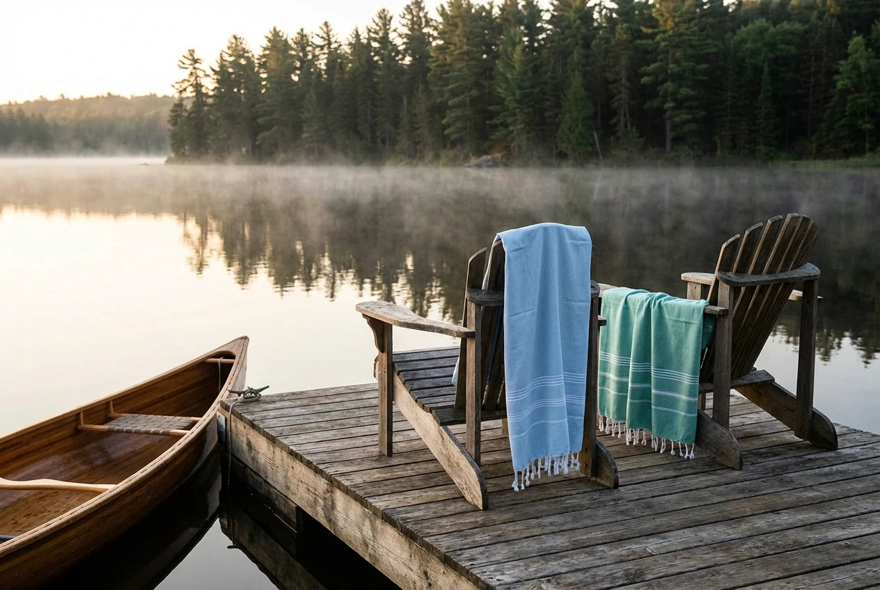 Lake House Custom Towels: Personalized Gifts for Lakefront Living
