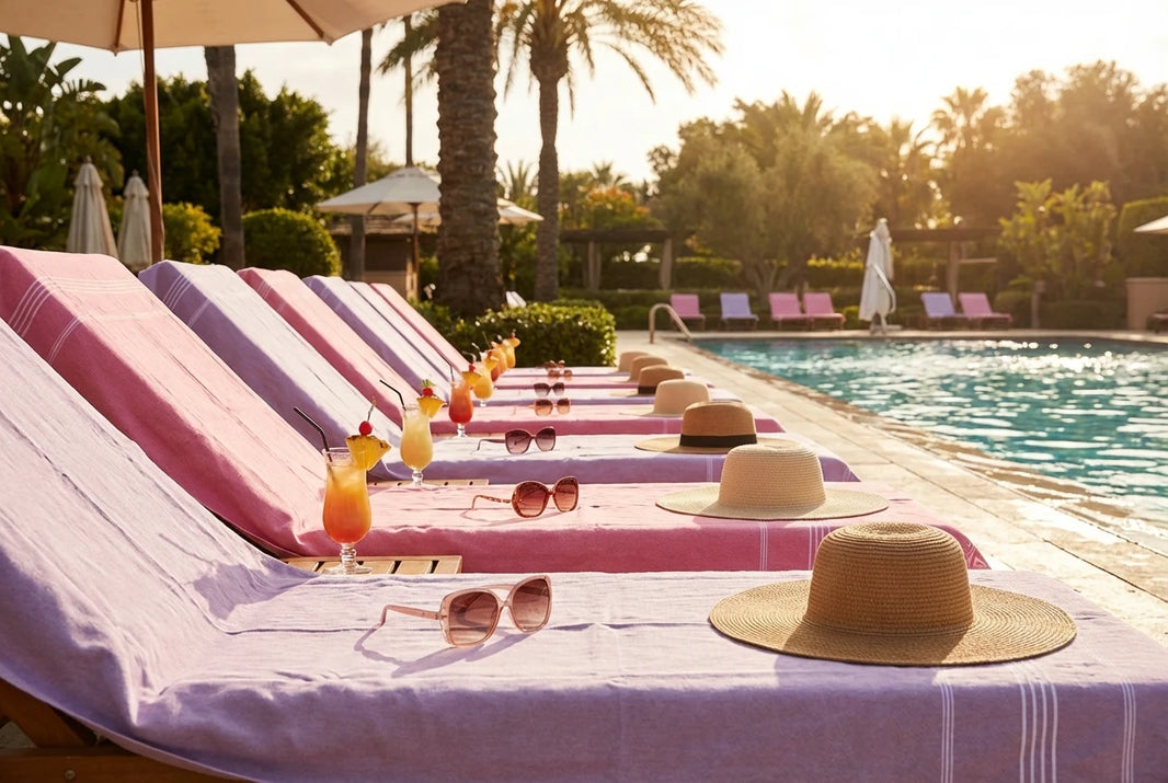 Matching Pool Towels for Girls' Trips: How to Coordinate Your Group