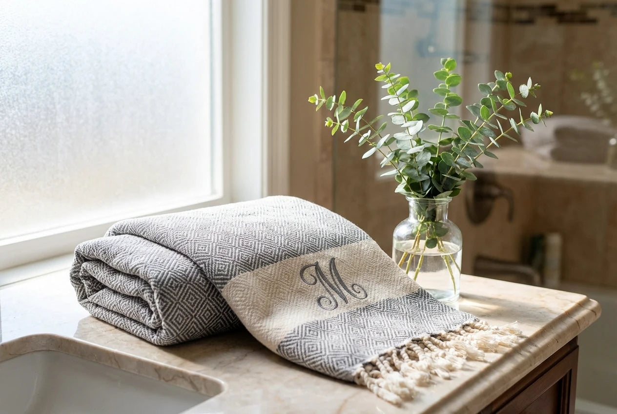 Monogrammed Turkish Towels: The Timeless Personalized Gift