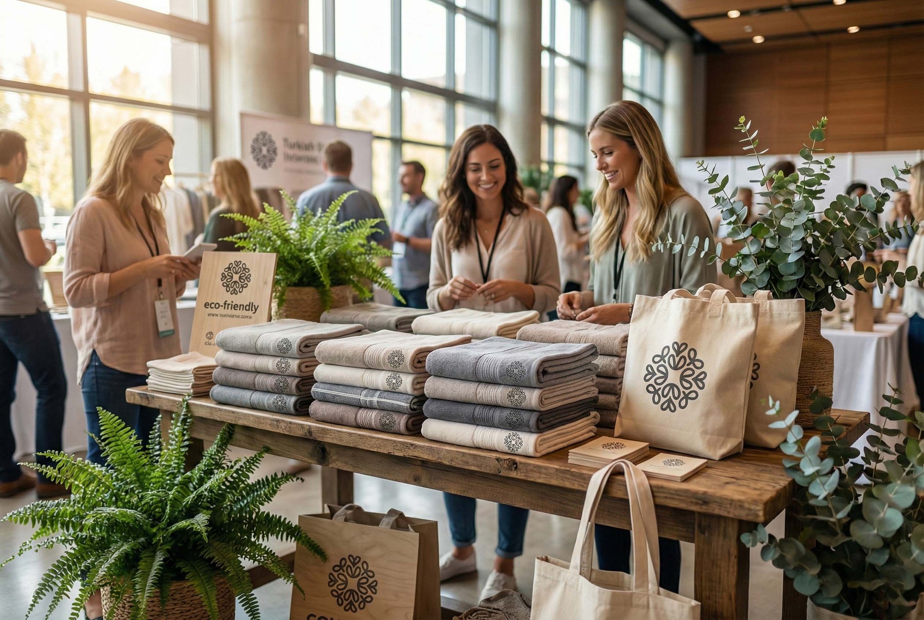 Custom Branded Towels and Totes for Natural Products Expo West 2026