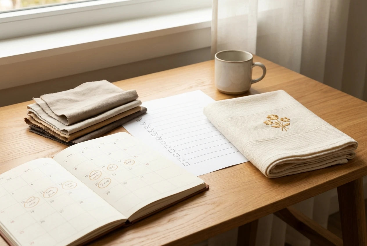 How to Plan a Bulk Custom Towel Order: Timeline and Checklist