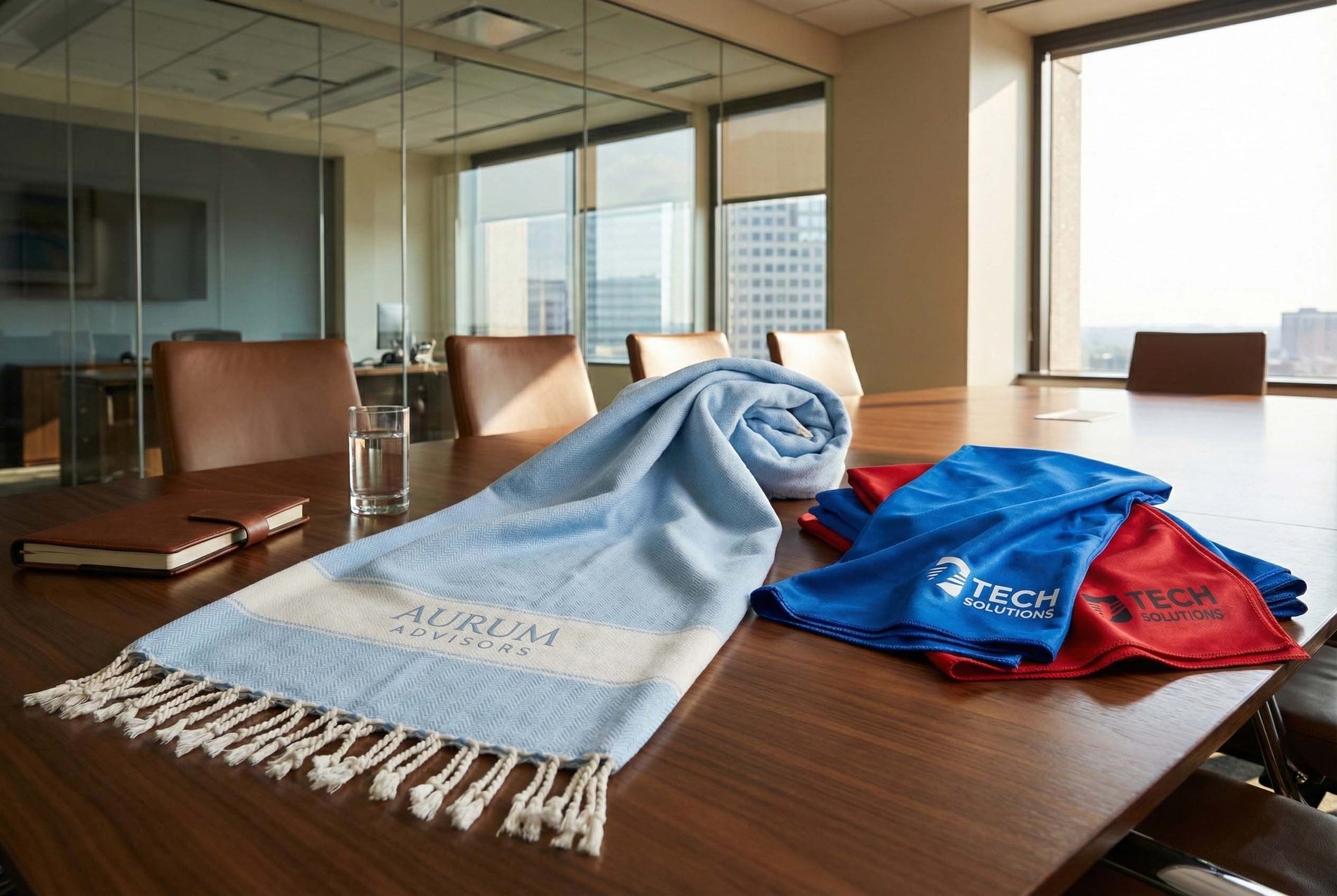 Premium Branded Towels: Why the Best Companies Are Ditching Cheap Swag