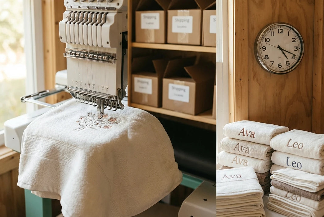 Rush Order Embroidered Towels: What to Know About Fast Turnaround