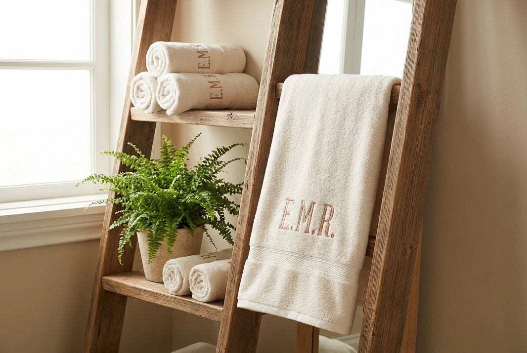 How to Store Embroidered Towels: Folding, Rolling, and Display Tips