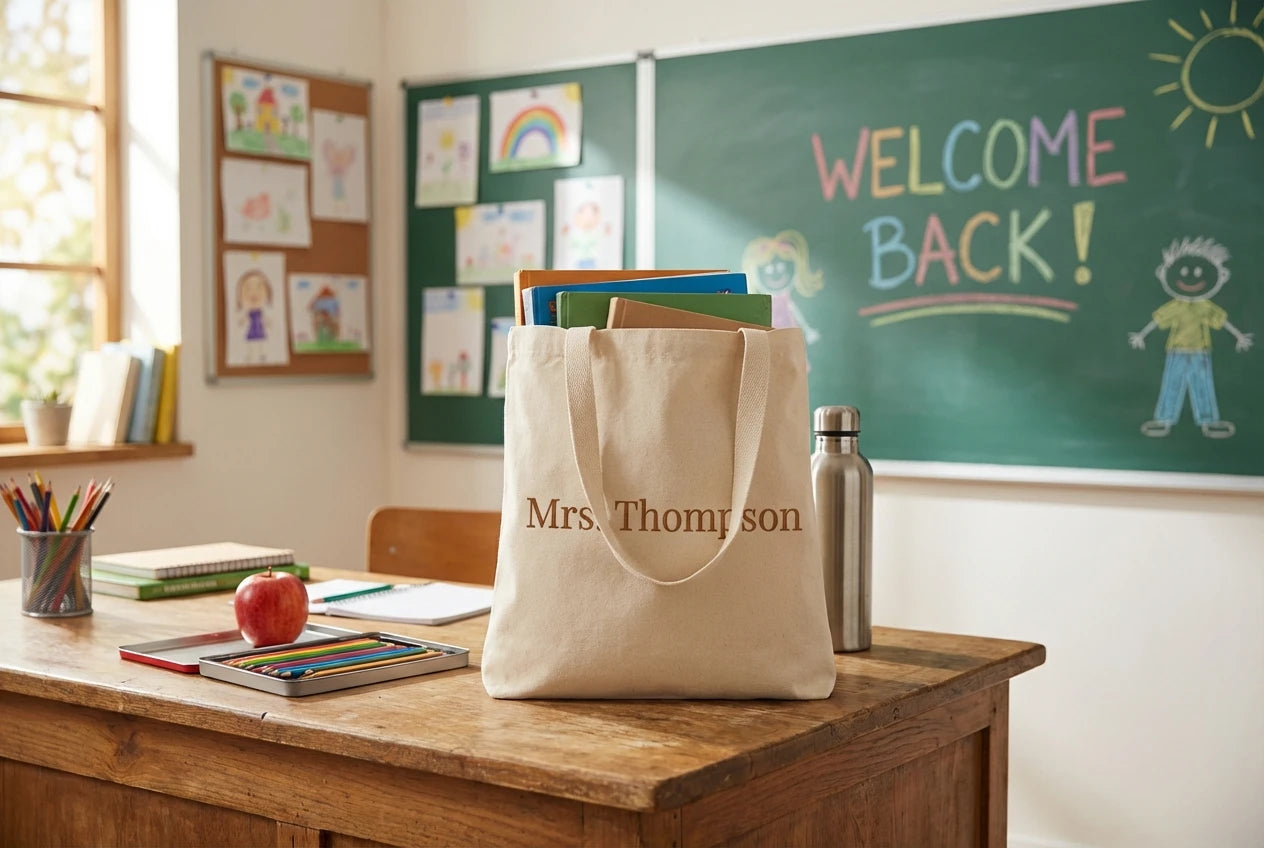 Teacher Appreciation Gifts: Custom Tote Bags They'll Actually Love