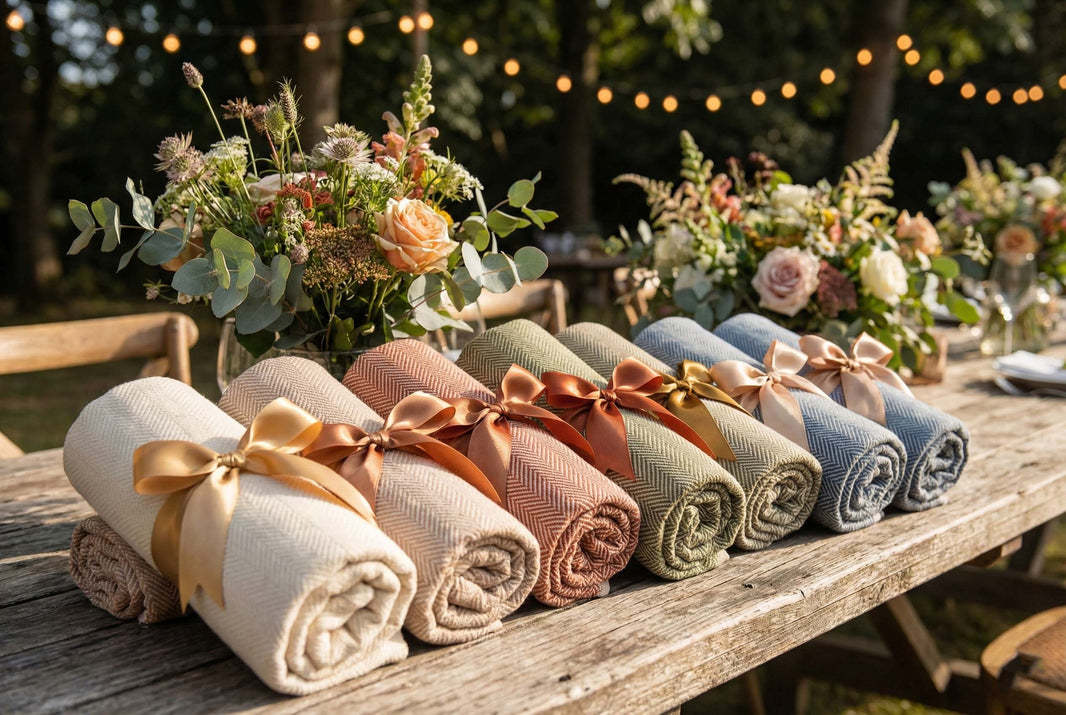 Custom Wedding Favor Towels That Guests Will Actually Use
