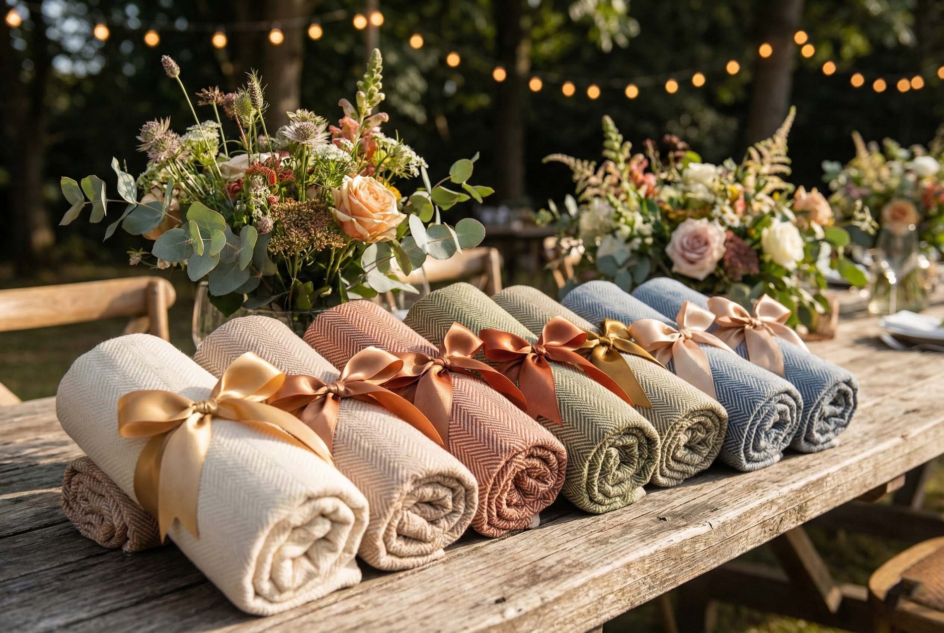 Custom Wedding Favor Towels That Guests Will Actually Use