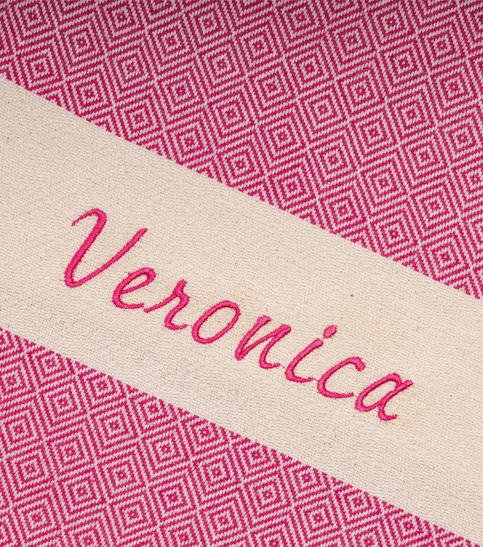 Perga Essence Personalized Beach Towel - travel-ready folded